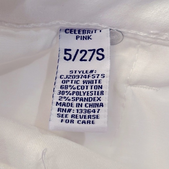 Celebrity Pink Optic White Skinny Jeans Size 27 - Picture 9 of 10